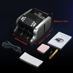 IMC09 Mixed Denomination Money Counter Machine, Value Counting, UV/MG/IR/MT Bill