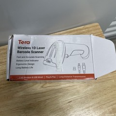 Barcode Scanner Wireless Versatile 2-In-1 (2.4Ghz Wireless+Usb 2.0 Wired) with B