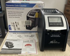 Royal Sovereign • FS-44P • 4 Row Electric Auto-Advance • Coin Sorting Machine