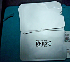 10 RFID Credit Debit ID Card Sleeve Protector Blocking Safety Shield Anti Theft}