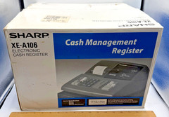 Sharp XE-A106 Electronic Cash Register POS Drawer Microban – NEW