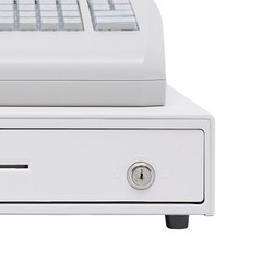 Electronic Cash Register Drawer W/Key Pos 6 Digits Led Display Restaurant Retail