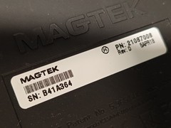 Magtek 21087008 Dynapad SCRA USB Numeric Keypad and Magnetic Card Reader