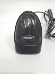 Lot of 2 Symbol LS2208-SR20007R-UR USB Handheld Laser Barcode Scanners
