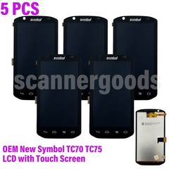 5PCS OEM New Symbol TC70 TC75 LCD Module with Touch Screen