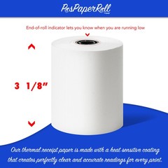 (10 Rolls)- 3-1/8&Prime; x 230&prime; BPA Free Thermal Paper(STAR PRINTERS)