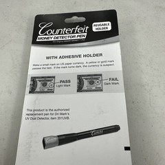 DriMark Counterfeit Money Detector Marking Pen – LOT OF 6