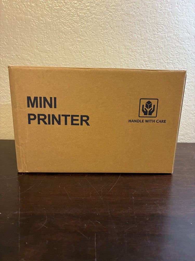 Munbyn Thermal Receipt Printer ITPP098-Brand New In Box- 1 Roll Of Receipt Paper