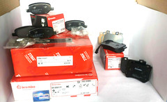 BREMBO BRAKE DISC KIT FRONT/POST + BRAKE PADS BREMBO FOR ALFA R 159 19JTDM