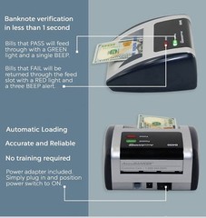 AccuBANKER D450 Counterfeit Money Checker Machine