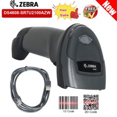 Zebra DS4608-SR7U2100AZW 2D Area-imaging USB Handheld Barcode Scanner /Cable NEW