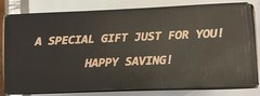 Wooden Money Saving Box, Cash Vault Savings Box for $10000 $5000 $3000