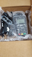 Credit Card Terminal POS Ingenico iCT220 With Power Adapter Power Tested