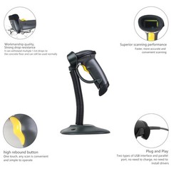 Zebra Symbol LS2208-SR20007R-NA Handheld Barcode Scanner Reader W/ USB Cable US