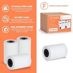 Thermal Credit Card Paper Rolls Printer Paper Receipts 2 1/4&Prime; X 50&prime; for Popul…