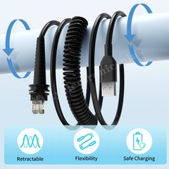 New USB to RJ45 Cable For Honeywell barcode scanners 1200G 1900G-HD 1300G 1400G