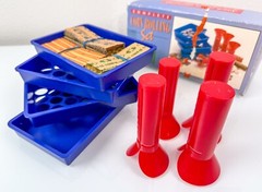Complete Coin Rolling Set With Red Tubes & Blue Trays For Sorting And Wrapping
