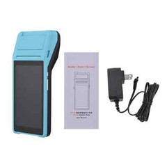 For 6.0 POS Terminal Handheld Thermal Receipt Printer 5inch Touch Screen
