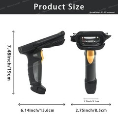 Handle Bracket Shell Trigger Pistol Grip & Speaker For Symbol MC9090 MC9060