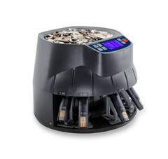 AccuBANKER AB510 Coin Counter Sorter Roller Machine, Retail Grade, CE Certified
