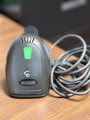 Symcode MJ-6709B Wired USB POS Barcode Scanner Handheld Black Fast Accurate