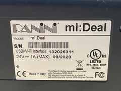 Panini Mi:deal USB Check Scanner / Lot Of 2 / FRA654