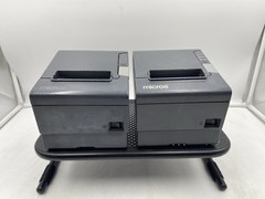 Lot of 2 Epson TM88V M244A Thermal Receipt Printer RJ11 / Parallel No Adapters