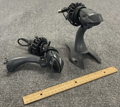 Lot of 9 Honeywell Voyager 1200g Handheld Barcode Scanner w/Stand 1200g-2