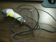 Symbol Motorola LS2208 Laser Barcode POS Scanner LS2208-SR20001 W/USB CABLE