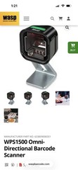 WSP1500 Omni-Directional Barcode Scanner