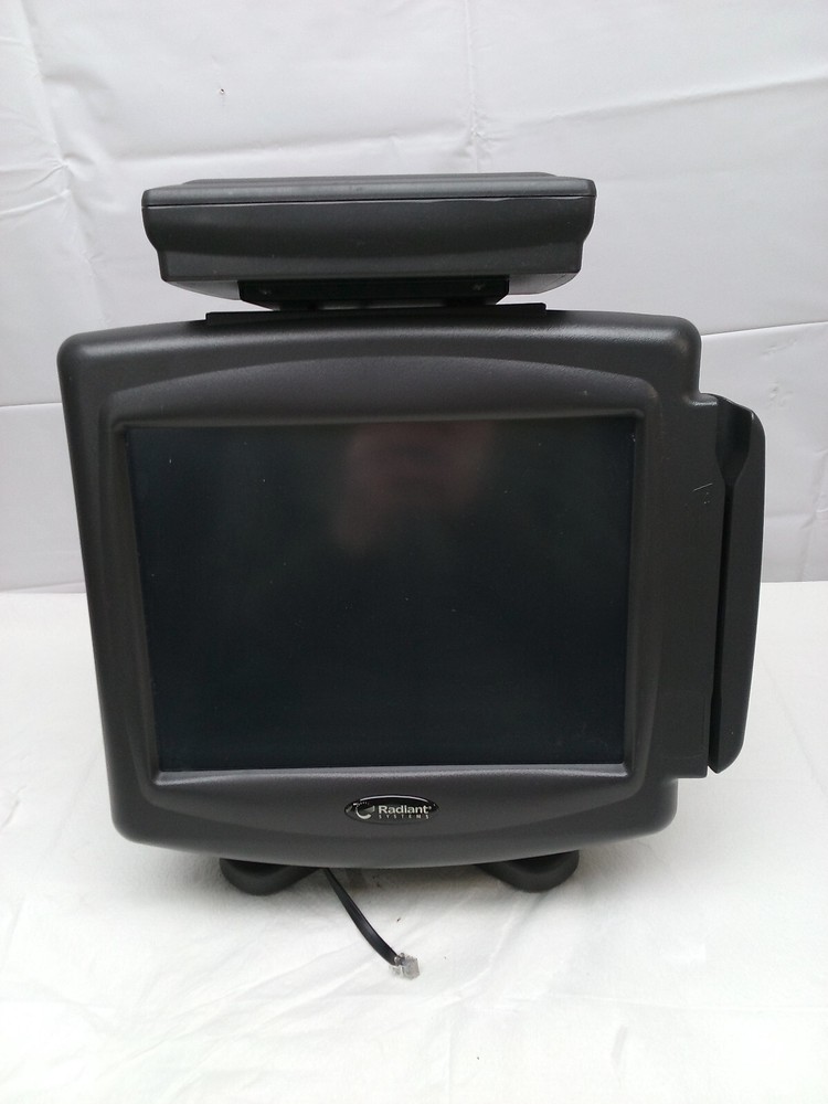 Radiant Systems POS Touchscreen Terminal W/ CC Swipe Series P1220 – USED