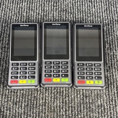 3 VeriFone P400 Plus PIN Pad M435-003-04-NAA-5 No Power Cord Untested As Is