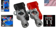 1 Pair 3/8&Prime; Female Top Post to Side Post Battery Adapters – Durable and Reliable