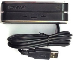 ID TECH IDSR-335133TEBX SecuRED Credit Card Reader Magnetic PCI SRED Swipe USB