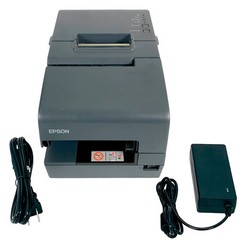 TESTED Epson TM-H6000IV Compact Multi-function POS Receipt Printer USB Serial