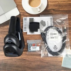 Datalogic Gryphon GM4500-BK-433K1 USB 2D Wireless Scanner w USB Cable & Cradle