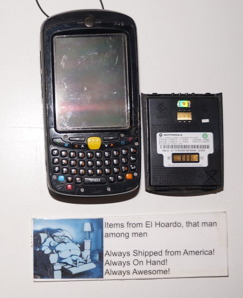 SYMBOL MC5590 Barcode Scanner Handheld Compter UNTESTED 0505-01