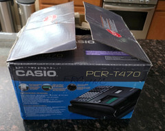 Casio PCR-T470 Electronic Cash Register with Keys – Tested/Works
