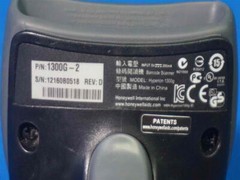 Honeywell 1300G-2 1300G2 Hyperion 1300g Barcode Scanner 5VDC 200mA