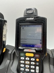Lot of 4 Motorola Symbol MC32N0 Barcode Scanners | Powers On | Locked READ!