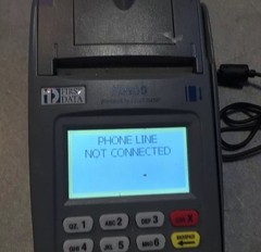 First Data FD100 IP Credit Card Machine