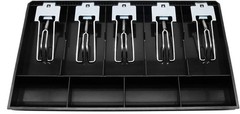 Cash Register Drawer Insert Tray with 5 Bill/4 Coin Compartments for Money St…