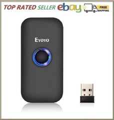 Eyoyo Mini 1D Bluetooth Barcode Scanner, 3-in-1 Bluetooth & USB Wired & 2.4G …