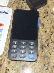 PayPal Card Reader Chip & Tap Black POS System PPR-MSR with box never used