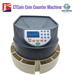 CtCoin Automatic Coin Counting Machine. Free Shipping