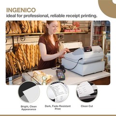Thermal Paper Rolls for Ingenico Desk 3500, Desk 5000, Move 5000, ICT220