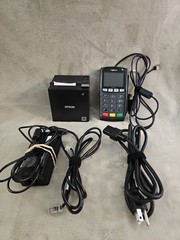 EPSON TM-m10 M332B Thermal POS Receipt Printer & Ingenico IPP350