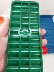 MMF Porta-Count Rolled Coin Storage Trays (4) Red, Blue, Green, Orange Holders