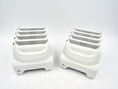 (2X) Zebra SHARECRADLE-01 SAC-TC51-HC4SC1-01 4 Slot Battery Cradle (NO Adapter!)