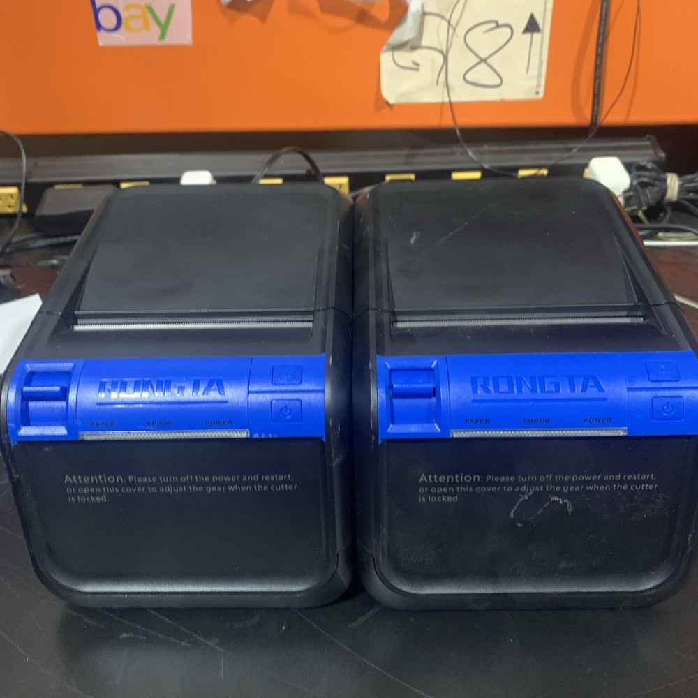 Rongta POS Printer 80mm Thermal Receipt Printer Ace V1 NO CORDS UNTESTED ‼️(2)